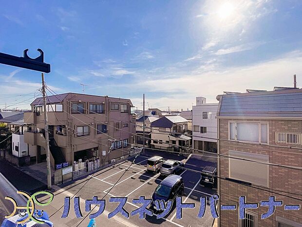 周りに高い建物がないため、眺望良好！