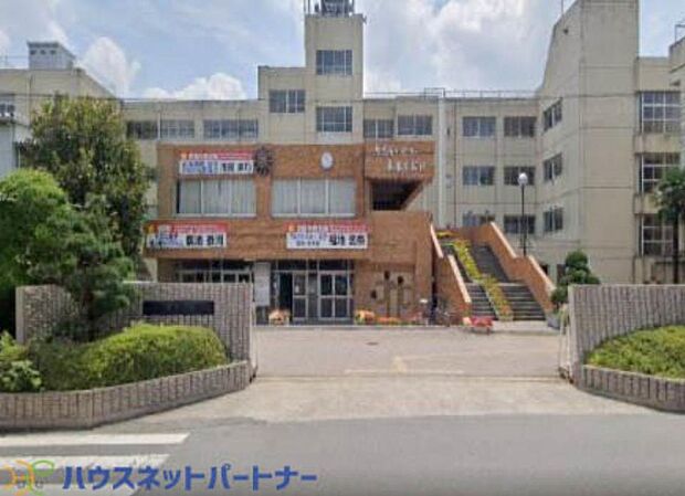 周辺環境-中学校(1050m)東中学校