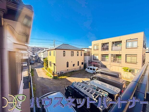 周りに高い建物がないため、眺望良好！