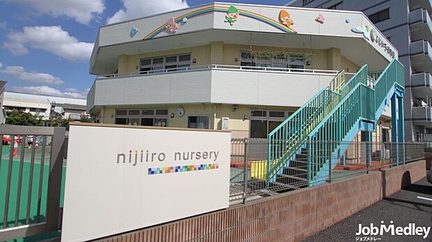 周辺環境-幼稚園・保育園(700m)にじいろ保育園