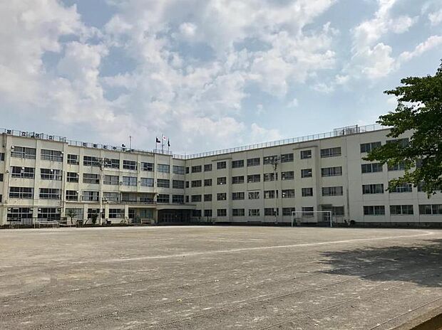 周辺環境-中学校(400m)花畑中学校