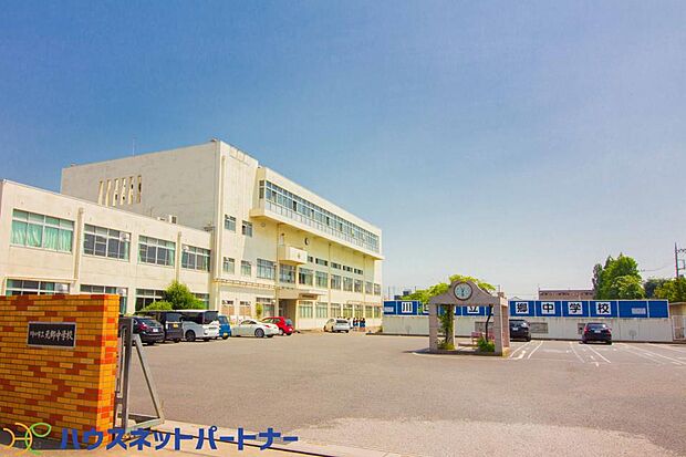 周辺環境-中学校(600m)元郷中学校