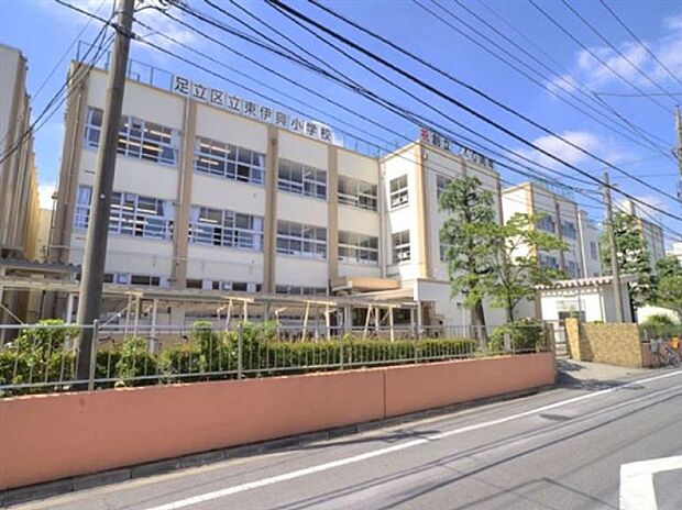 周辺環境-小学校(1120m)東伊興小学校