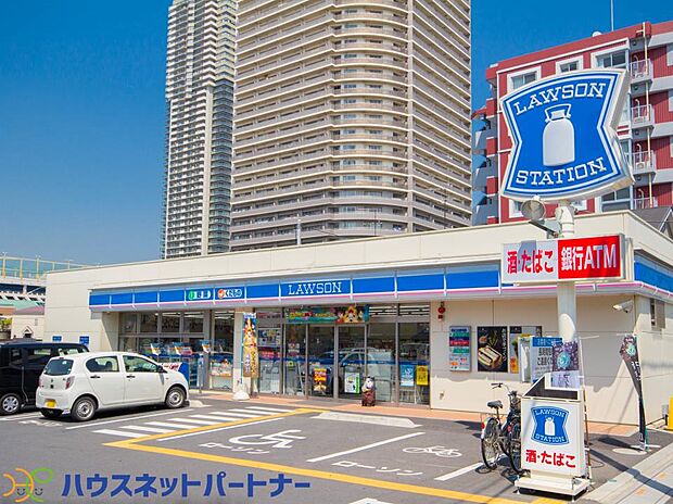 周辺環境-コンビニ(700m)ローソン