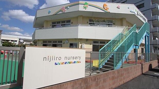周辺環境-幼稚園・保育園(2100m)草加にじいろ保育園