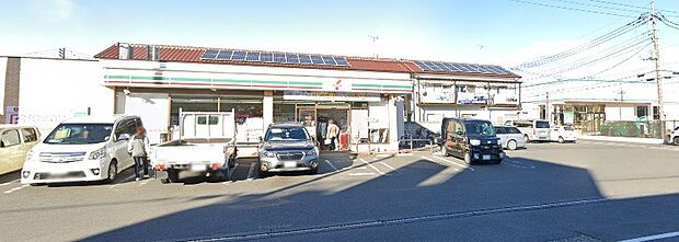 周辺環境-コンビニ(800m)セブン-イレブン 三郷戸ケ崎店