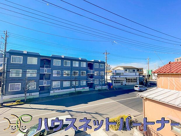 周りに高い建物がないため、眺望良好！