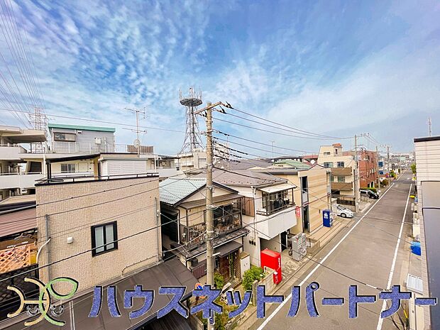 周りに高い建物がないため、眺望良好!