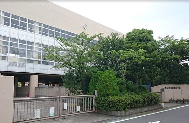 周辺環境-中学校(350m)新田中学校