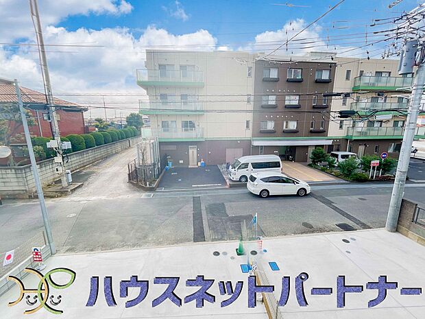 周りに高い建物がないため、眺望良好！