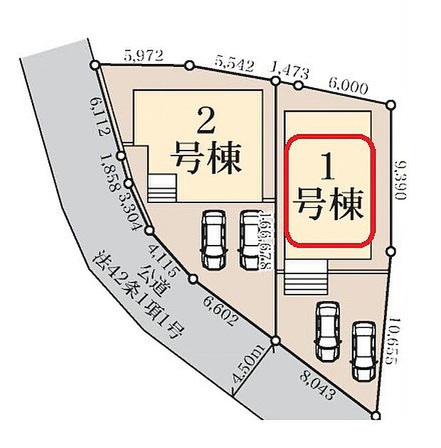 区画図