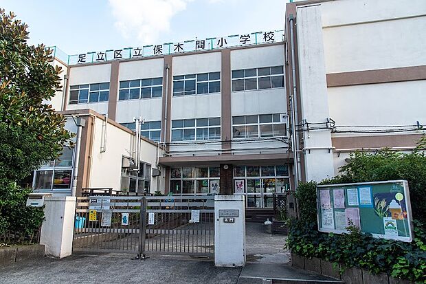 周辺環境-小学校(500m)足立区立保木間小学校