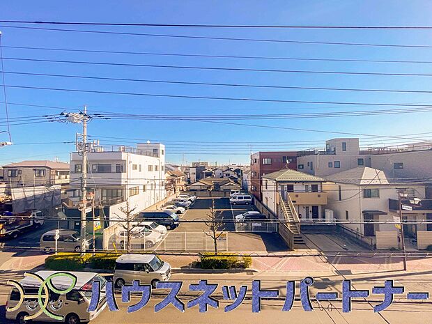 周りに高い建物がないため、眺望良好！