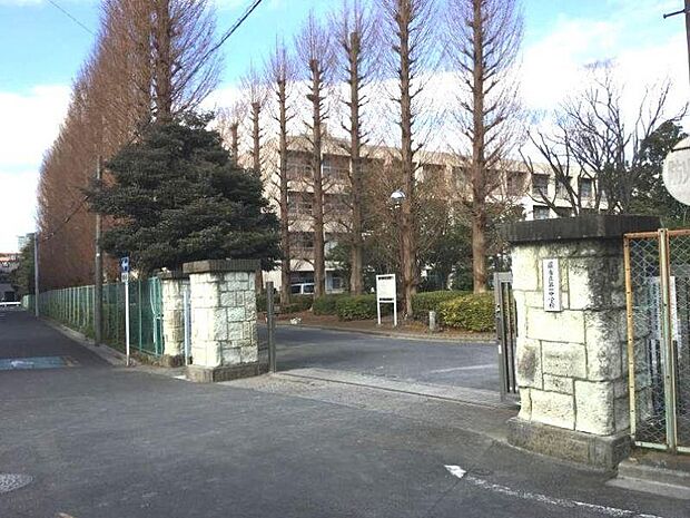 周辺環境-中学校(1270m)蕨市立第一中学校