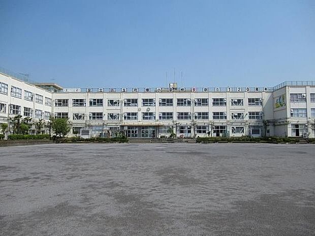 周辺環境-小学校(400m)足立区立花畑小学校