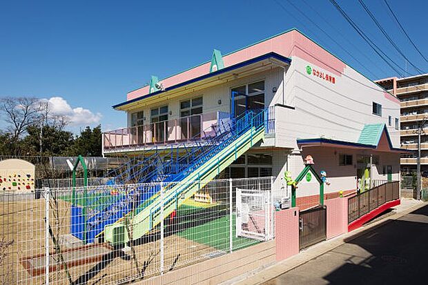 周辺環境-幼稚園・保育園(600m)草加なかよし保育園