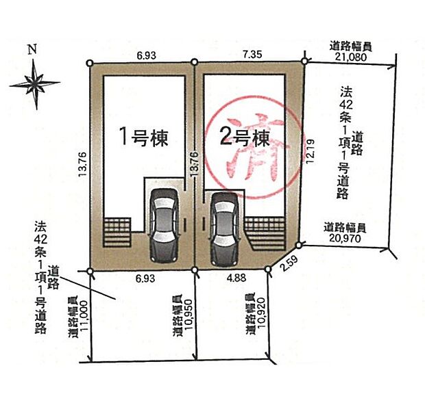 区画図
