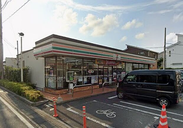 周辺環境-コンビニ(370m)セブンイレブン戸田美女木店