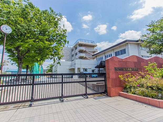 周辺環境-中学校(650m)内谷中学校