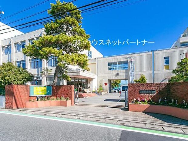 周辺環境-中学校(20m)戸塚中学校