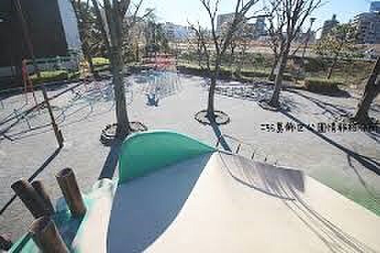 周辺環境-公園(210m)新宿一丁目児童遊園