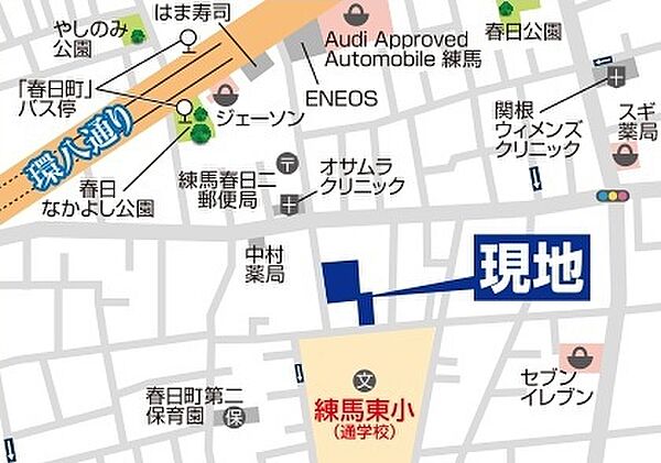 周辺地図１