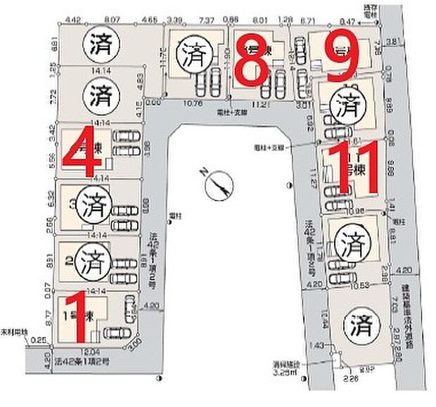 区画図