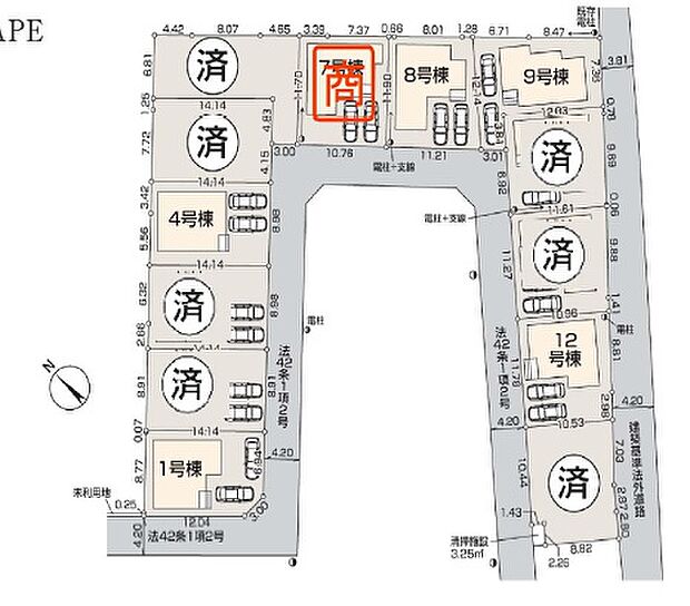 区画図