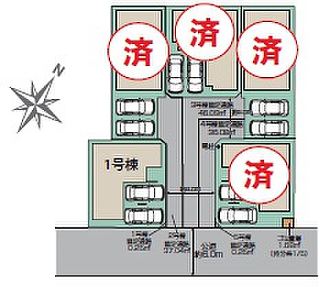 区画図 最終1棟