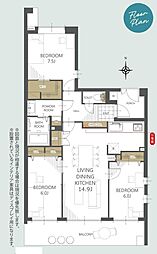 グランシャトル坂戸シエルコート