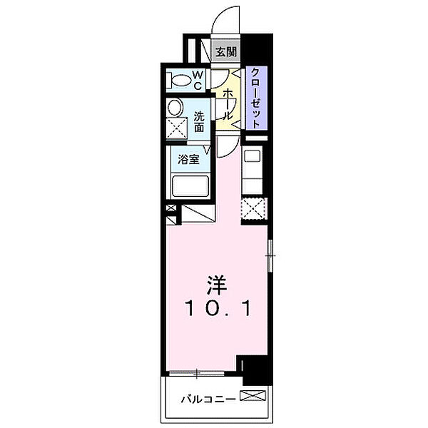 ラピスラズリ 301｜千葉県柏市船戸(賃貸マンション1R・3階・30.98㎡)の写真 その2