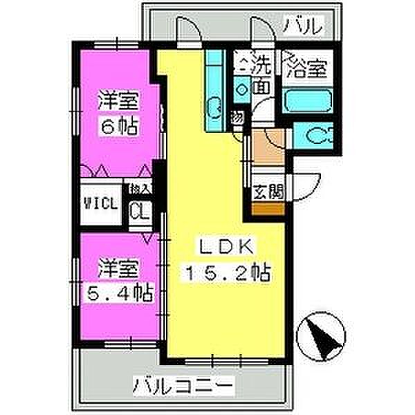 同じ建物の物件間取り写真 - ID:240027952034