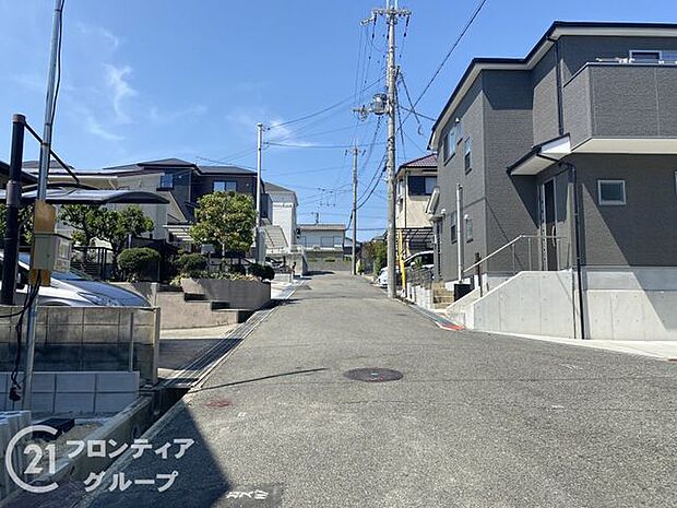 前道の様子です