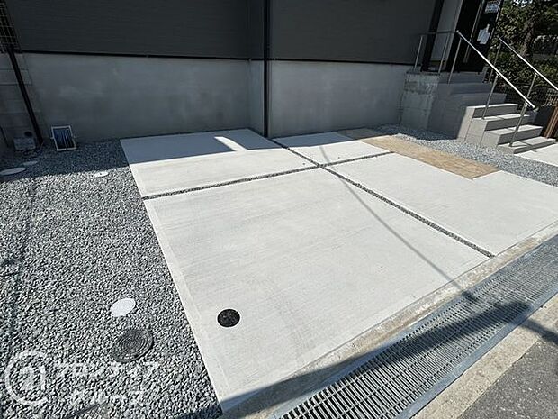 2台分の広々なスペースがあります