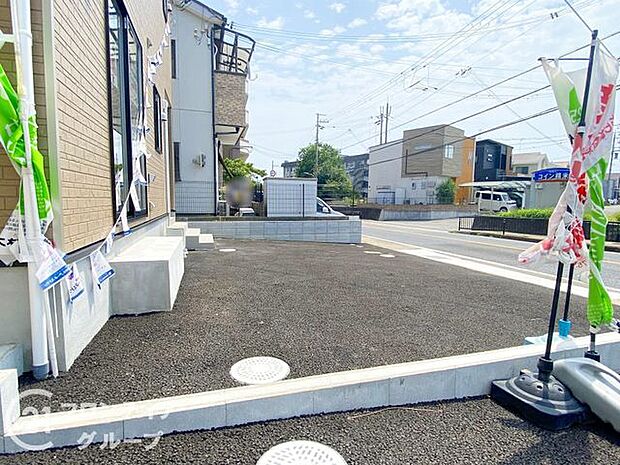 2台駐車可能なスペースです