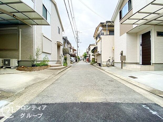 現地写真更新!現地ご案内とともに住宅ローンのご相談も承ります!実際の道路幅や雰囲気は、ぜひ一緒に現地で確認いたしましょう