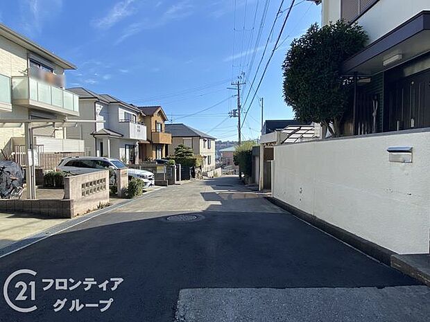 現地写真更新！現地ご案内とともに住宅ローンのご相談も承ります！実際の道路幅や雰囲気は、ぜひ一緒に現地で確認いたしましょう