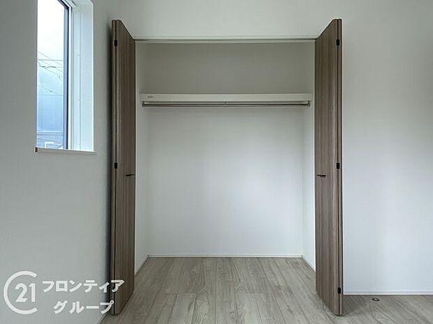 充実した収納スペースなので、お子様が大きくなって、荷物が増えてもたっぷり収納しておけますね