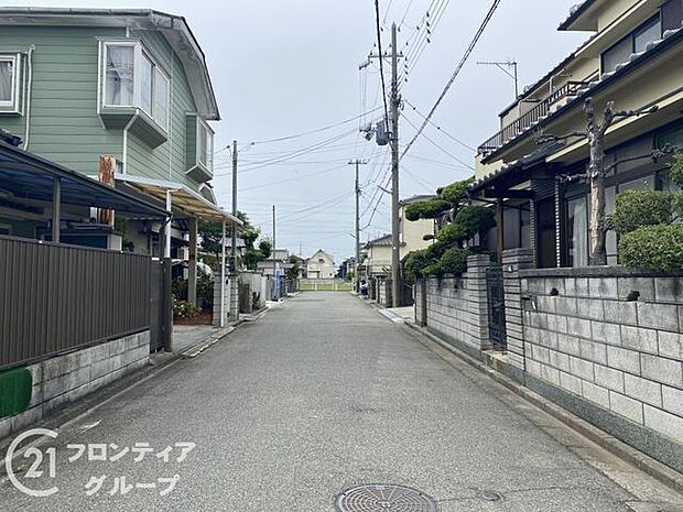 現地写真更新！現地ご案内とともに住宅ローンのご相談も承ります！実際の道路幅や雰囲気は、ぜひ一緒に現地で確認いたしましょう