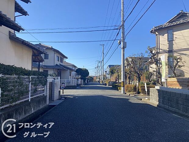 現地写真更新！現地ご案内とともに住宅ローンのご相談も承ります！実際の道路幅や雰囲気は、ぜひ一緒に現地で確認いたしましょう