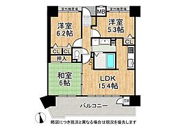グランプレステージ西神戸ガーデンヒルズ 3LDKの間取図画像