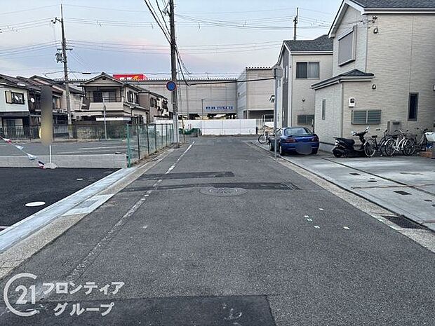 現地写真更新！現地ご案内とともに住宅ローンのご相談も承ります！実際の道路幅や雰囲気は、ぜひ一緒に現地で確認いたしましょう