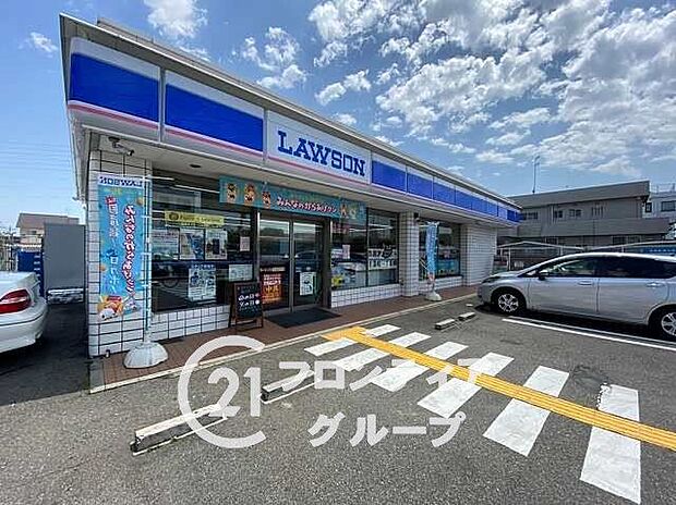 ローソン持子2丁目店 徒歩6分。 410m