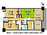 間取り：各居室収納付きの3ＬＤＫ