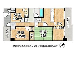 間取図画像 3LDK