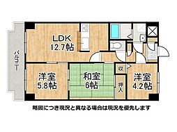 ヴィンテージコート神戸伊川谷 3LDKの間取図画像