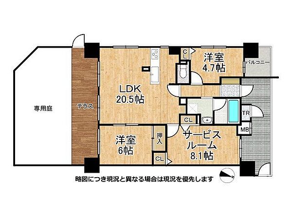 間取り：328000638644