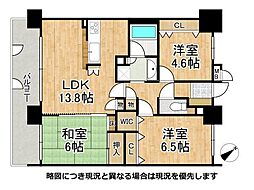 ライオンズマンション明石田町 3LDKの間取図画像
