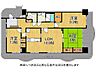 間取り：全居室にバルコニーが面していて明るい空間の3LDK、南東角部屋