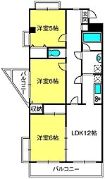 間取図画像 3LDK